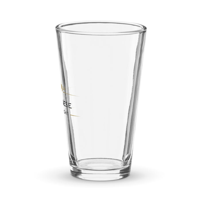 Bernese Draught Pint Glass