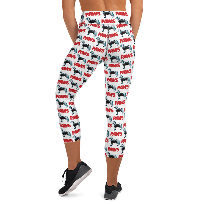 "PAWS" Capri Leggings