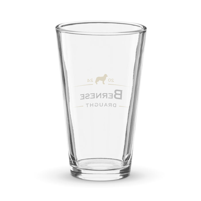 Bernese Draught Pint Glass