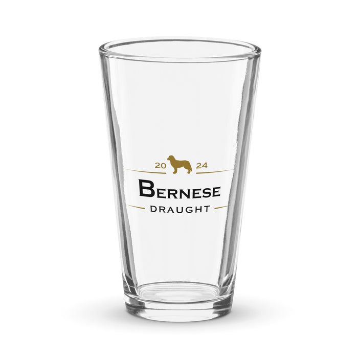 Bernese Draught Pint Glass